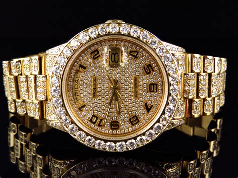 mens diamond rolex|rolex men's watch diamond bezel.